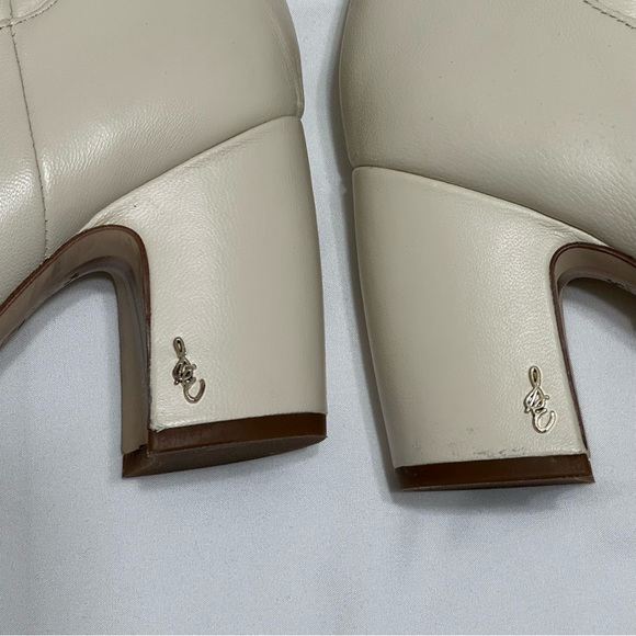 Sam Edelman Cream White Tall Boots - Picture 5 of 7